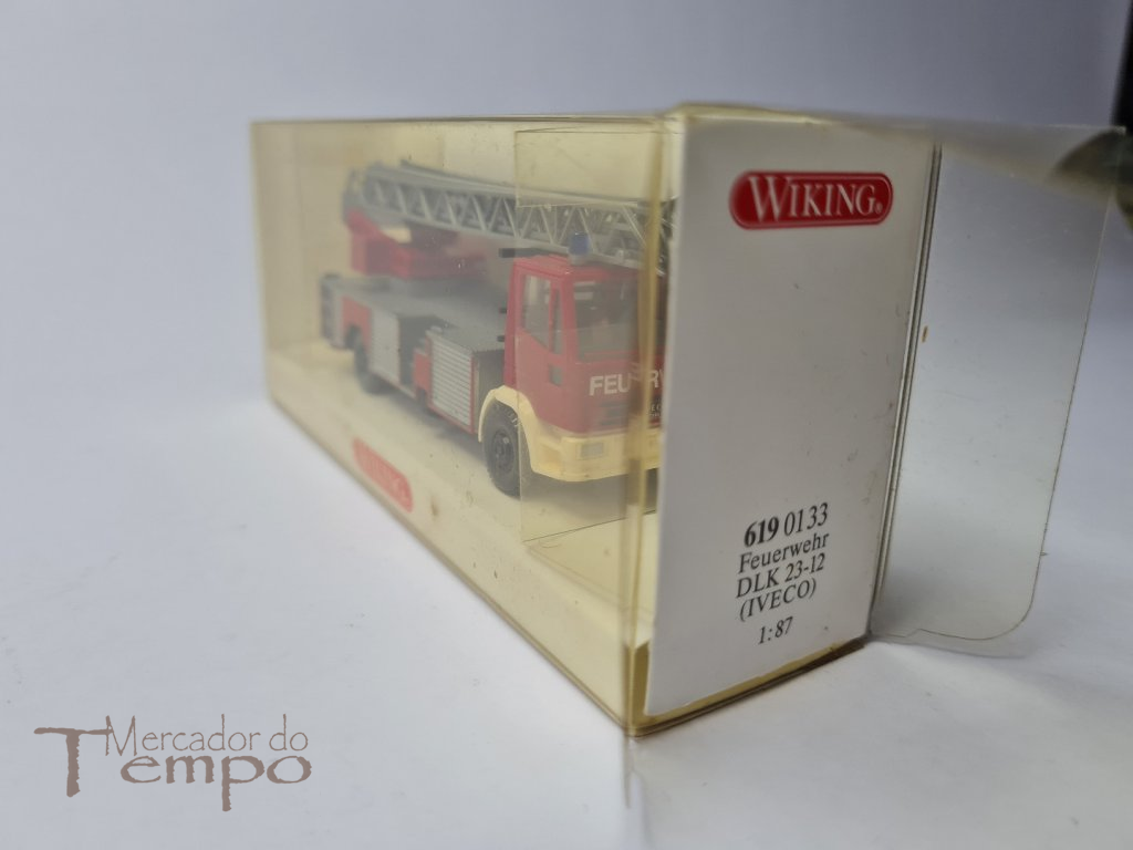 Miniatura 1/87 Wiking DLK 23 - 12 Iveco, Camião dos Bombeiros