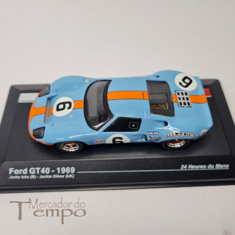 1/43 Altaya 24 Horas de Le Mans Ford GT40 1969 #6 GULF