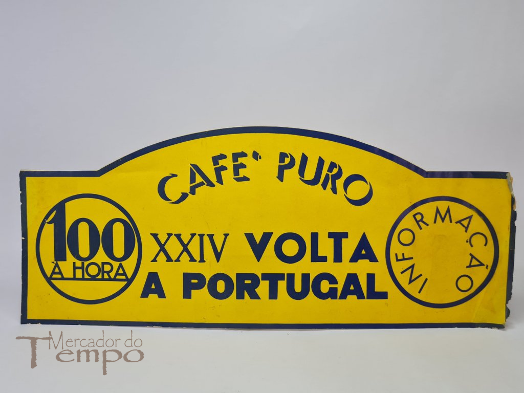 Placa/Autocolante XXIV Volta a Portugal  clube 100 À Hora