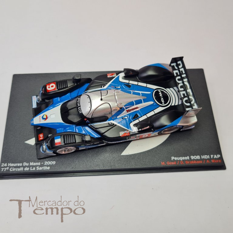 Miniatura 1/43 24 Horas Le Mans Peugeot 908 HDI FAP 2009