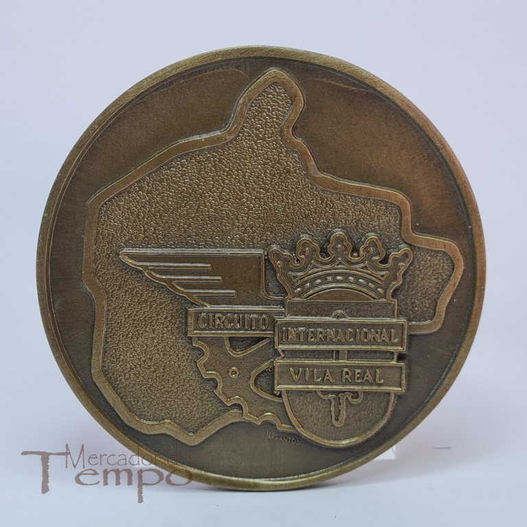 Medalha bronze XX Circuito Internacional Vila Real 1973