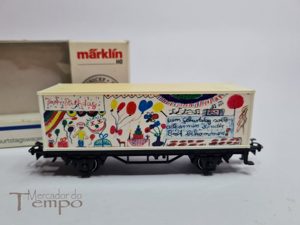 Comboios Marklin - Vagon UNICEF 1995 Ref.4426