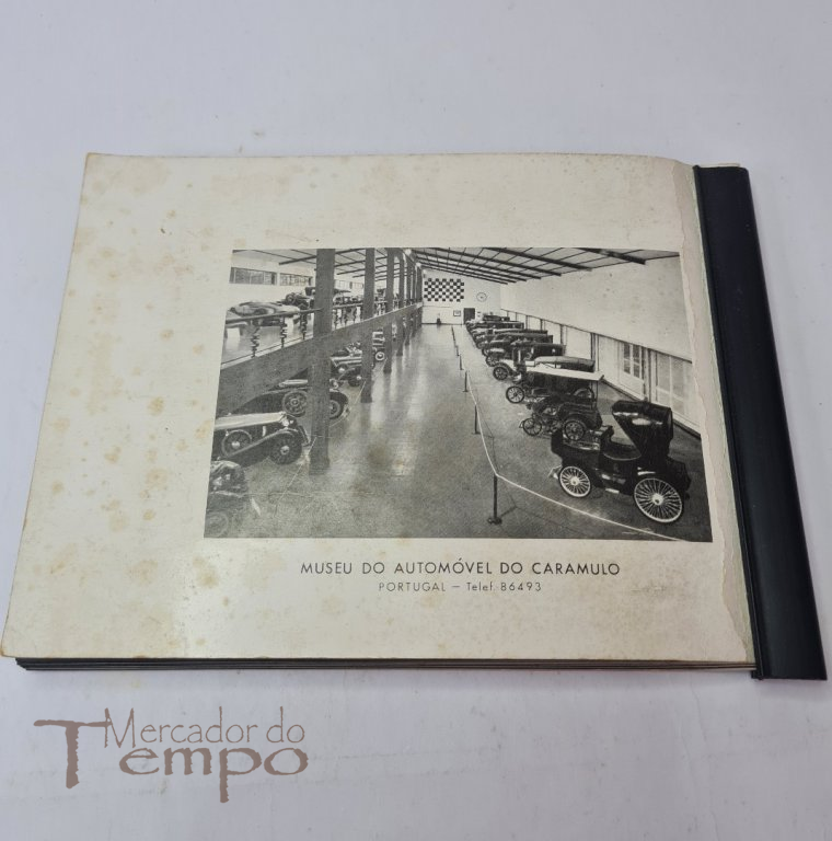 Album de postais do Museu do Automóvel do Caramulo,