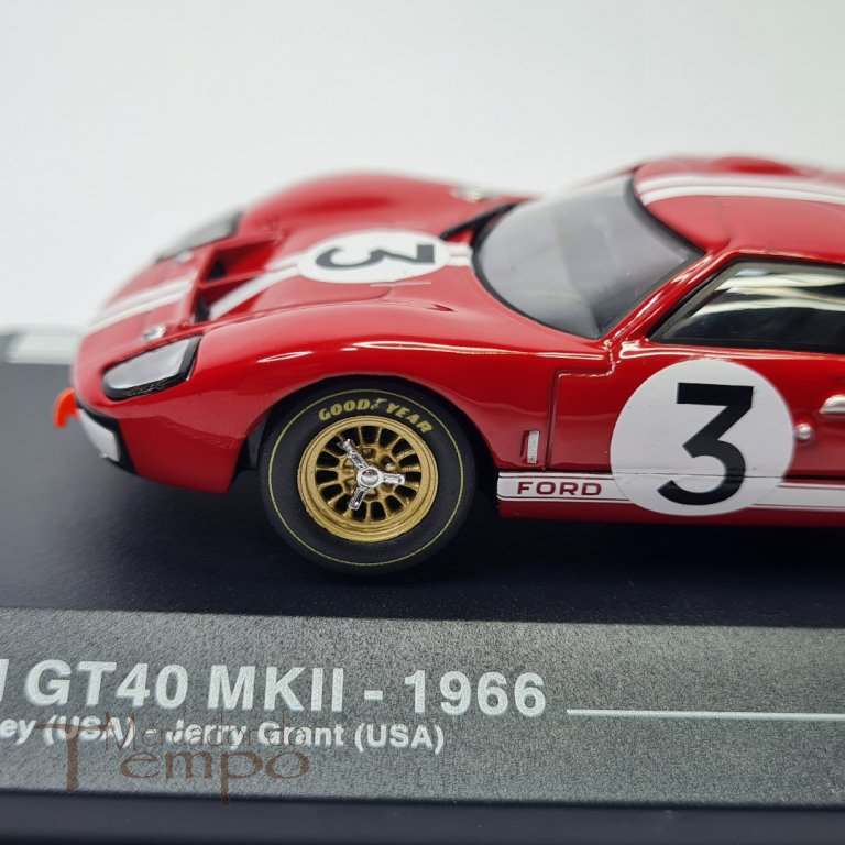 1/43 Altaya 24 Horas de Le Mans Ford GT40 MKII 1966 #3