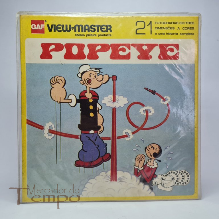 View-master Popeye selado na embalagem original