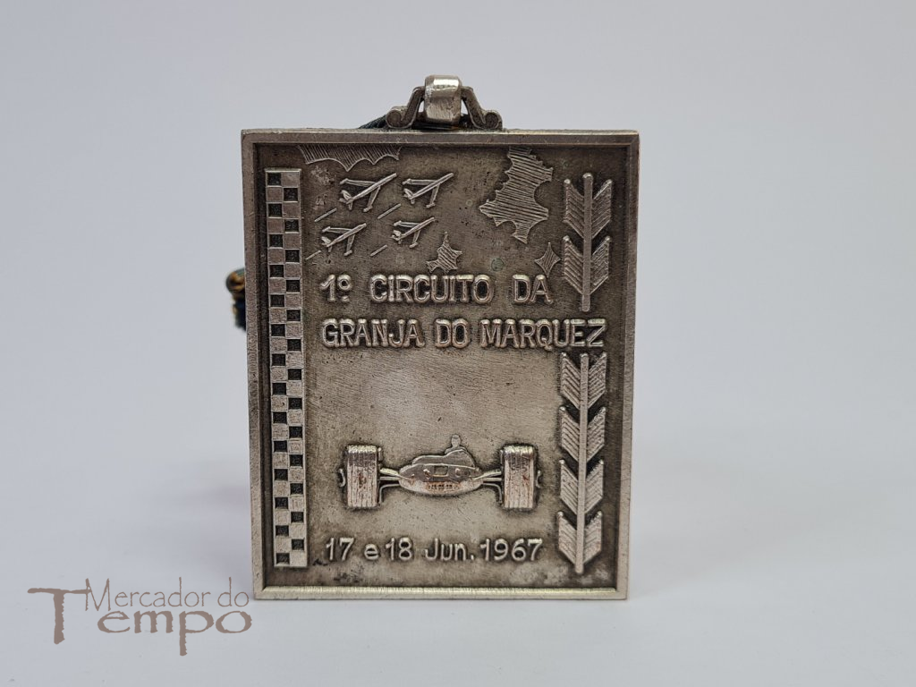 Rara medalha do 1º Circuito da Granja do Marquez 1967