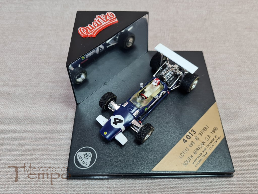 Miniatura 1/43 Quartzo 4013 Lotus 49b Jo Siffert 1969