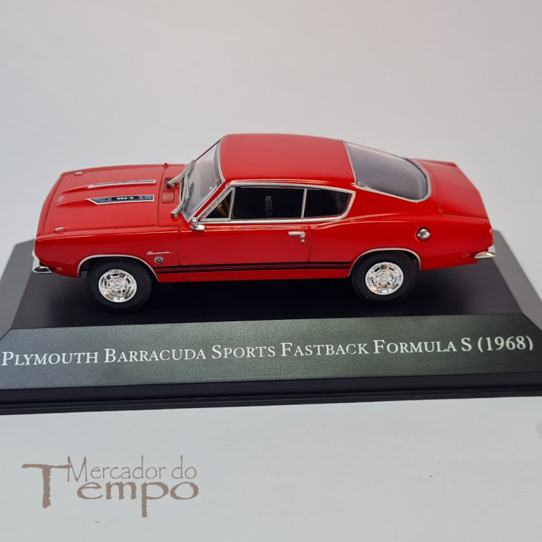 Miniatura 1/43 Muscle Car Plymouth Barracuda Fastback S 1968