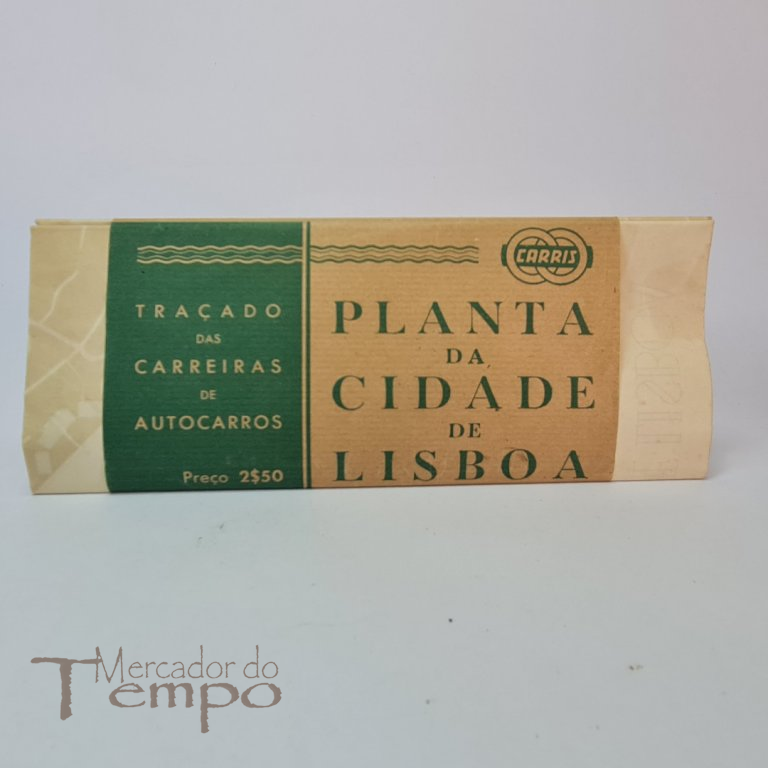 Planta da Cidade de Lisboa, datada de 1958