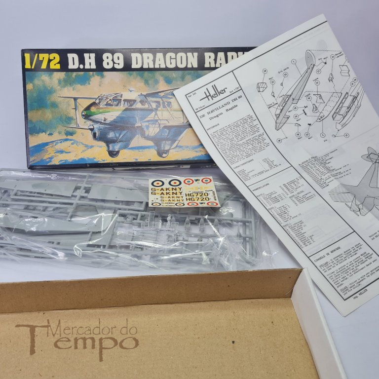 Kit Heller 1/72 De Havilkand 89 Dragon Rapide