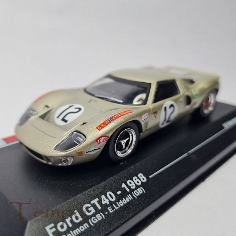 Miniatura 1/43 Altaya 24 Horas de Le Mans Ford GT40 1968 #12