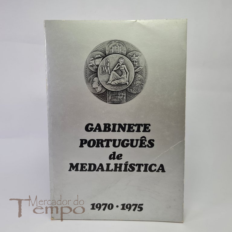 Livro Medalhas Gabinete Português de Medalhistica 1970-75