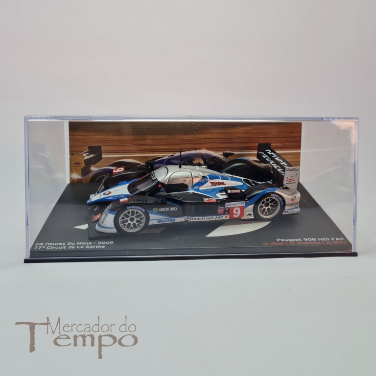 Miniatura 1/43 24 Horas Le Mans Peugeot 908 HDI FAP 2009