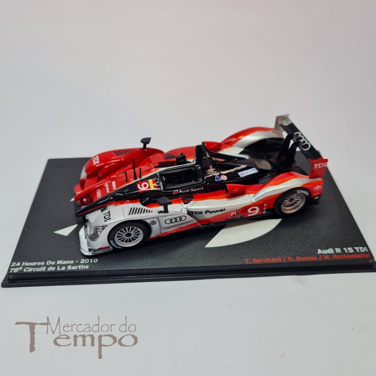 Miniatura 1/43 24 Horas Le Mans Audi R15 TDI 2010 #9