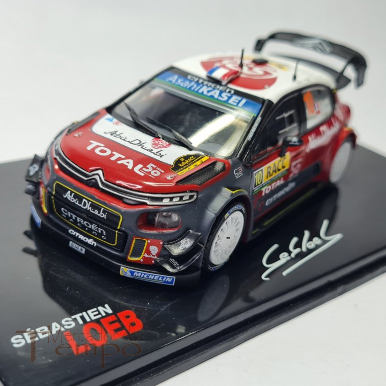 1/43 Altaya Sebastien Loeb Citroen C3 WRC Rally Catalunya 2018