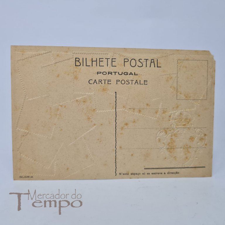 Postal Recordação do Rei de Portugal D.Manoel II