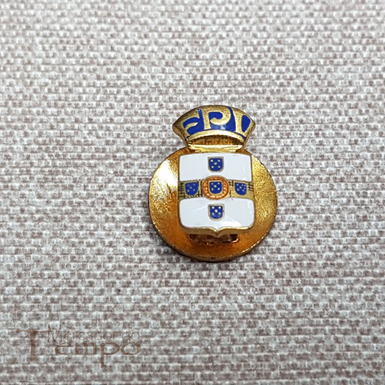 Pin Abotoadeira antigo esmaltado da Federação Portuguesa de Voleibol