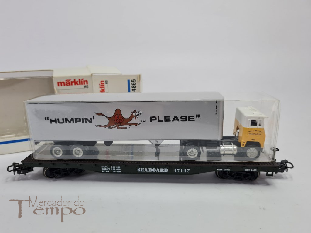 Comboios Marklin - Vagon transportador de Camião Ref.4865