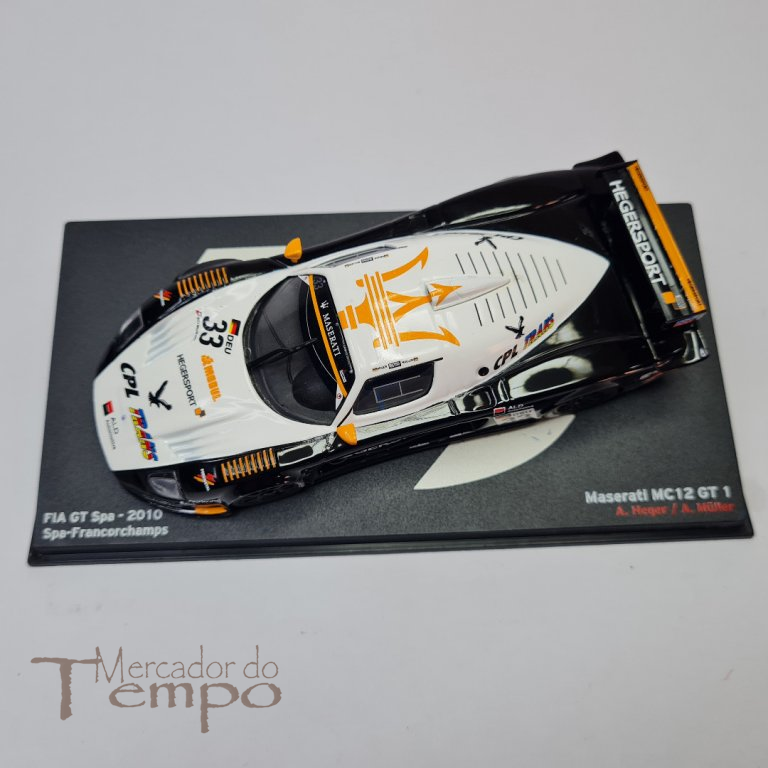 1/43 24 horas de SPA Francorchamps Maserati MC12 GT1 2010