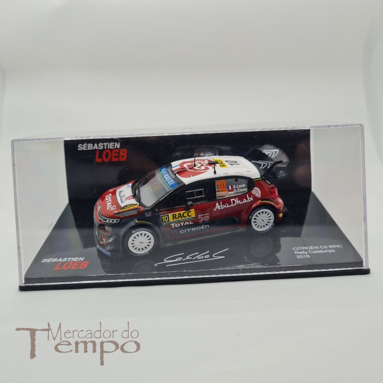 1/43 Altaya Sebastien Loeb Citroen C3 WRC Rally Catalunya 2018