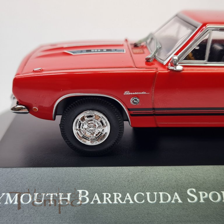 Miniatura 1/43 Muscle Car Plymouth Barracuda Fastback S 1968