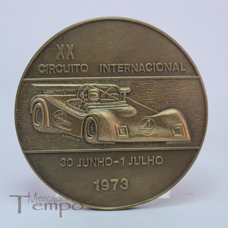 Medalha bronze XX Circuito Internacional Vila Real 1973