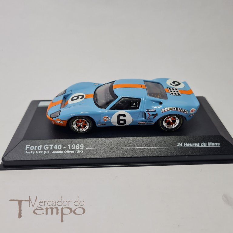 1/43 Altaya 24 Horas de Le Mans Ford GT40 1969 #6 GULF