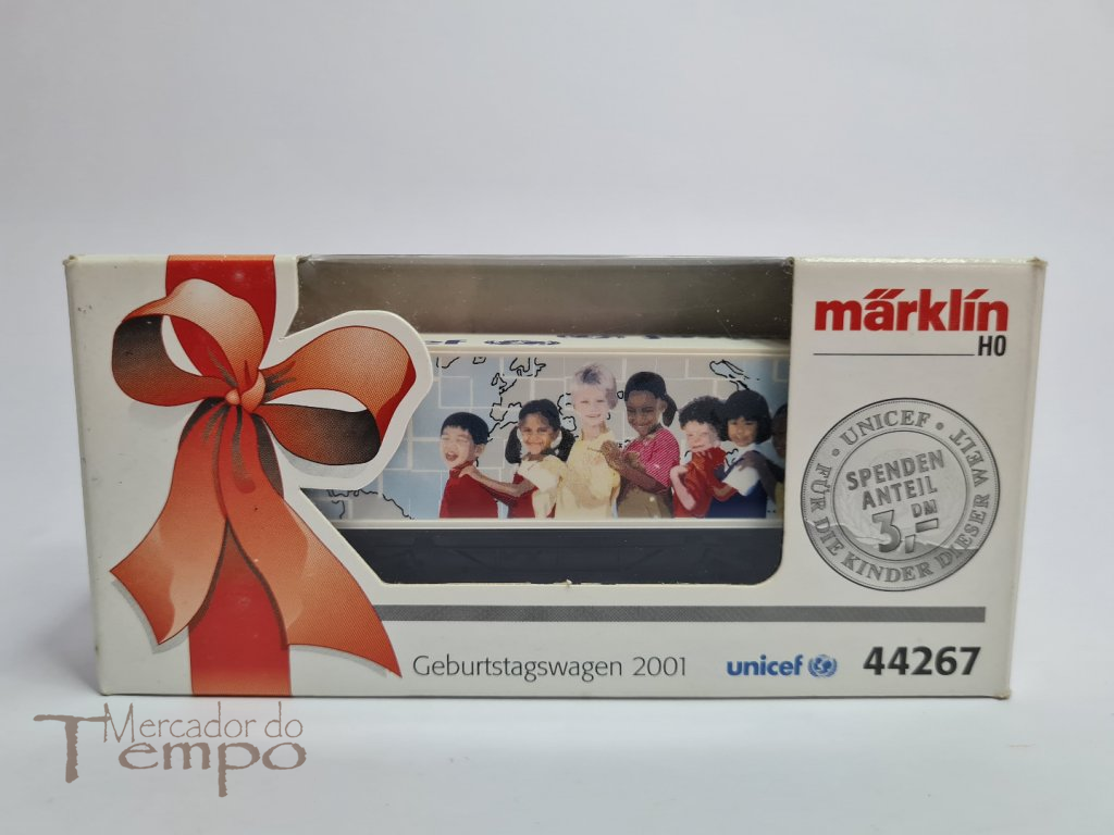 Comboios Marklin - Vagon UNICEF 2001 Ref.44267