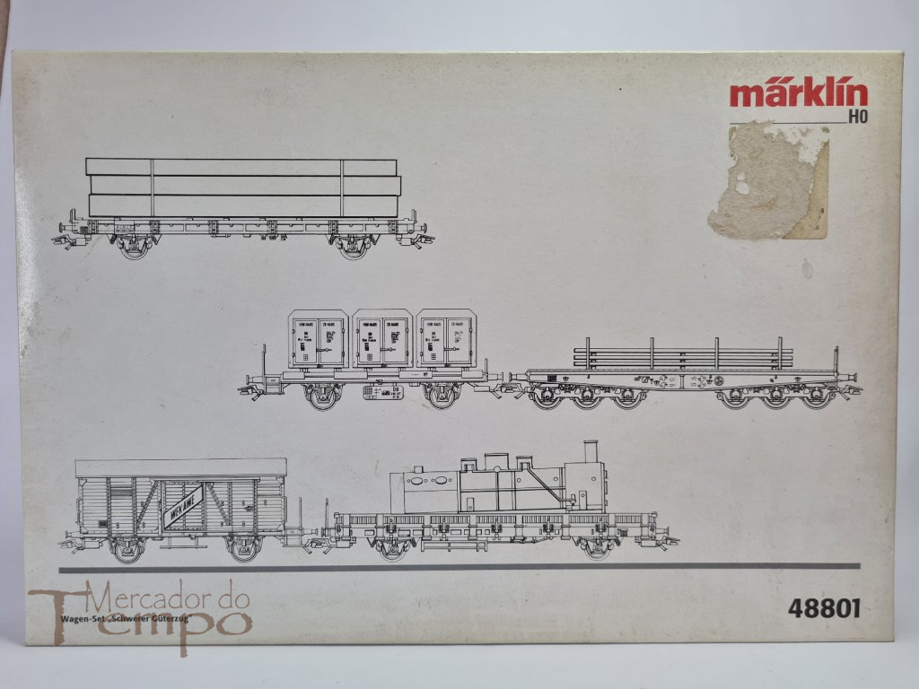 Comboios Marklin - conjunto com 5 Vagons transportadores Ref.48801