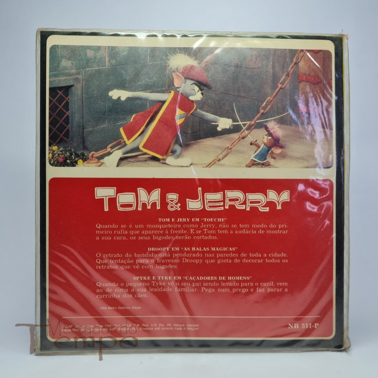 View-master Tom & Jerry, conjunto selado na embalagem original 