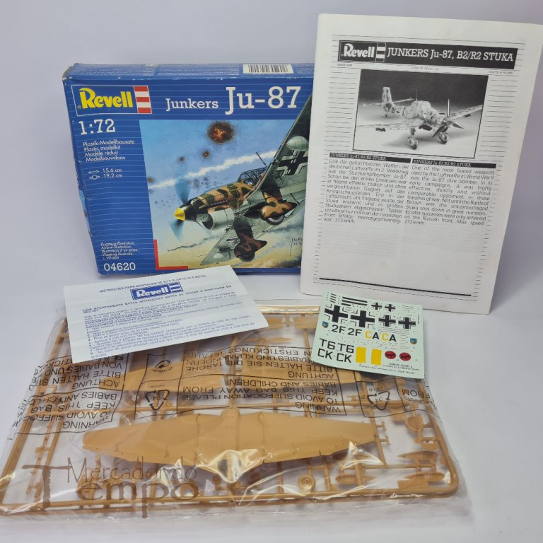 Kit Revell 1/72 Junkers Ju - 87 B2 R2