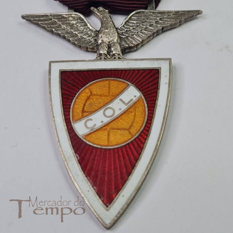 Medalha esmaltada Clube Oriental de Lisboa, 1966