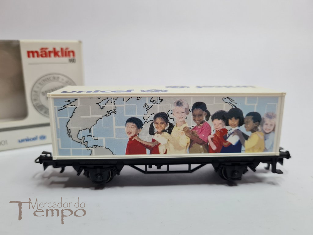Comboios Marklin - Vagon UNICEF 2001 Ref.44267