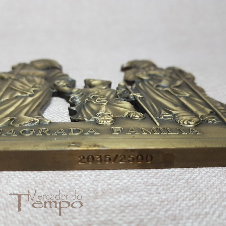 Medalha de bronze - Sagrada Familia