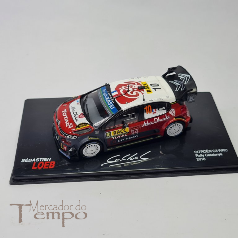 1/43 Altaya Sebastien Loeb Citroen C3 WRC Rally Catalunya 2018