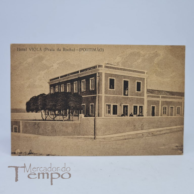  
Postal Algarve, Portimão - Praia da Rocha, Hotel Viola. Circulado e datado de 1922