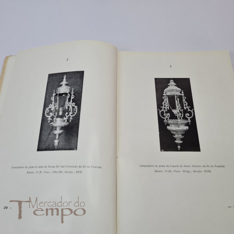 Lampadários – Património Artistico da Ilha da Madeira. Luiz Peter Clode, 1949