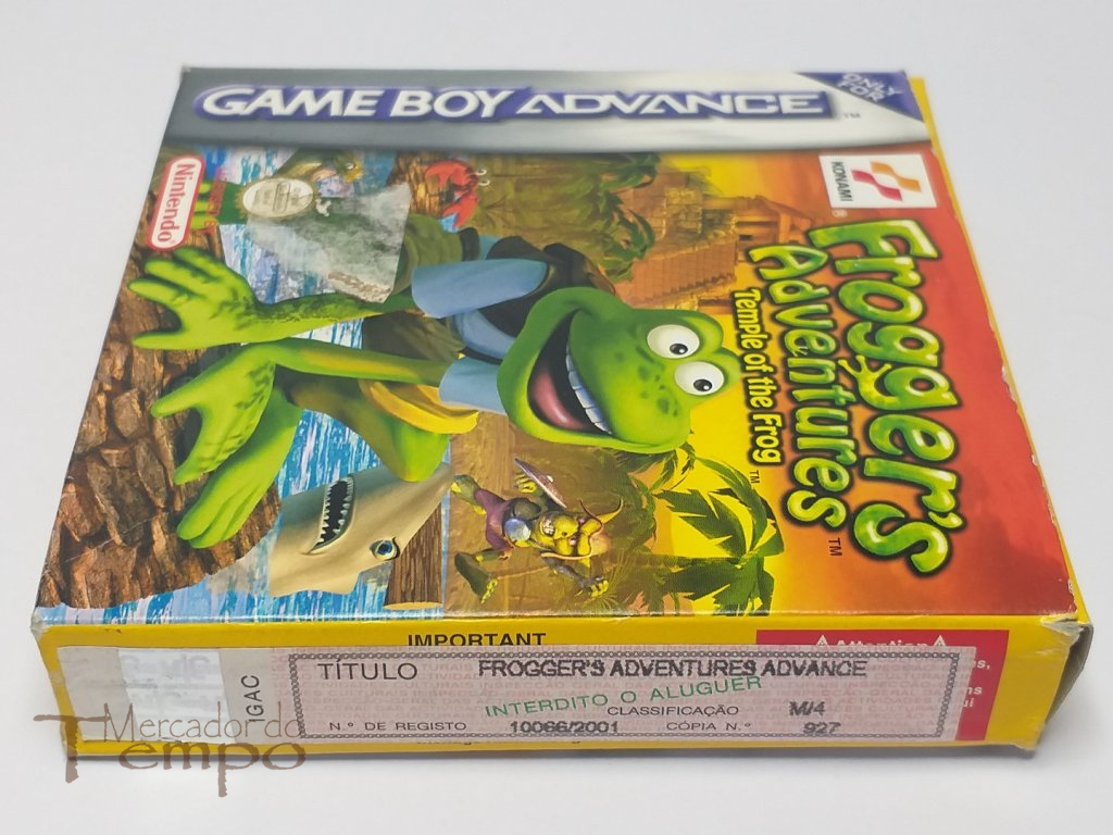 Nintendo GameBoy Advance, Froggers Adventures Temple of the frog