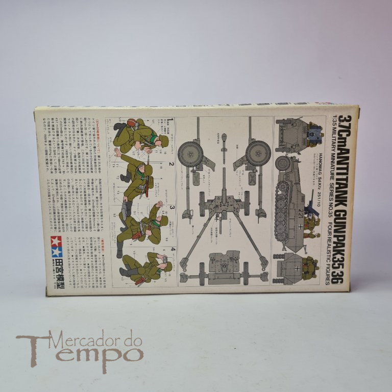 Kit Tamiya 1/35, 3,7cm Antitank Gun (Pak35/36)