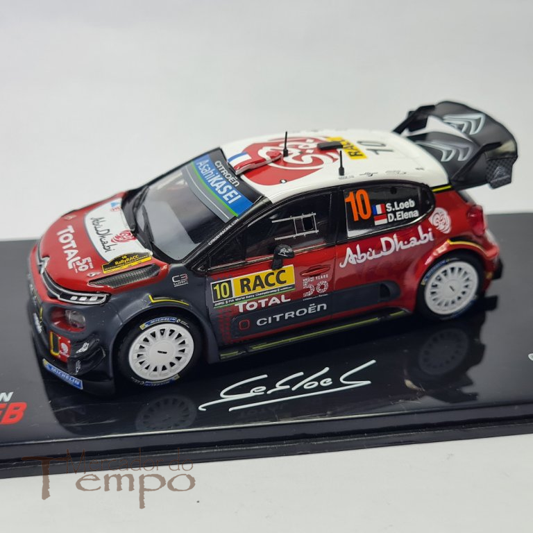 1/43 Altaya Sebastien Loeb Citroen C3 WRC Rally Catalunya 2018