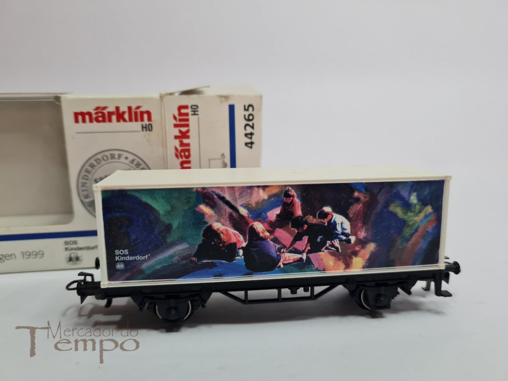 Comboios Marklin - Vagon SOS Aldeia Infantil 1999 Ref.44265
