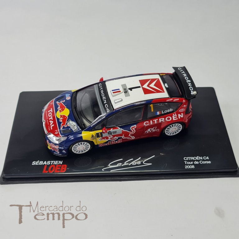 1/43 Altaya Sebastian Loeb Citroen C4 Tour de Corse 2008