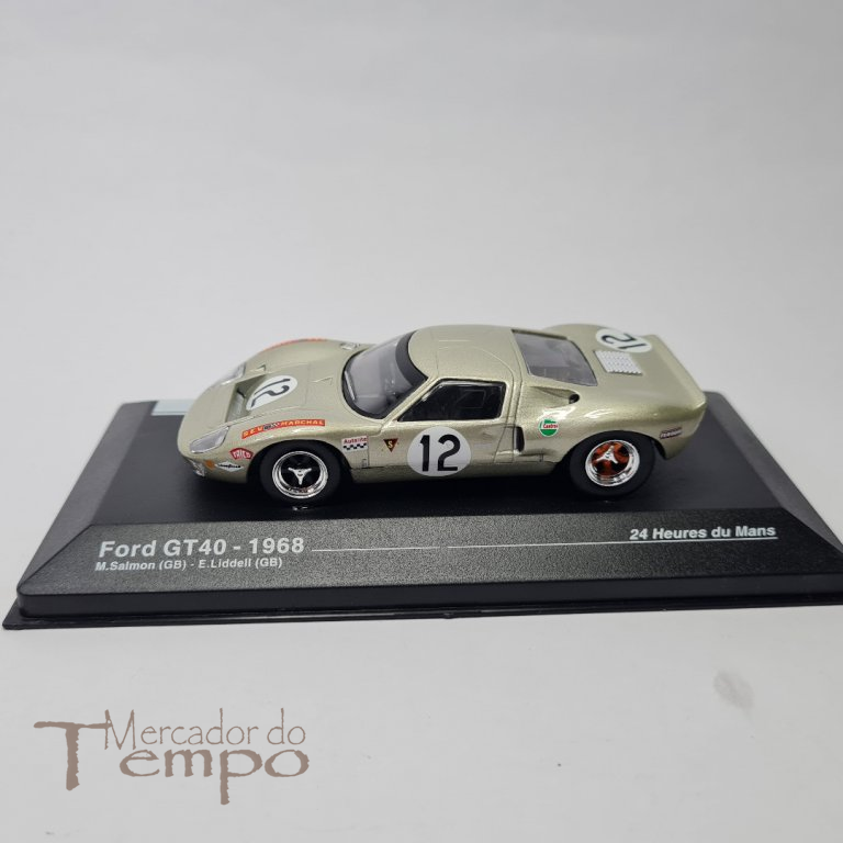 1/43 Altaya 24 Horas de Le Mans Ford GT40 1968 #12