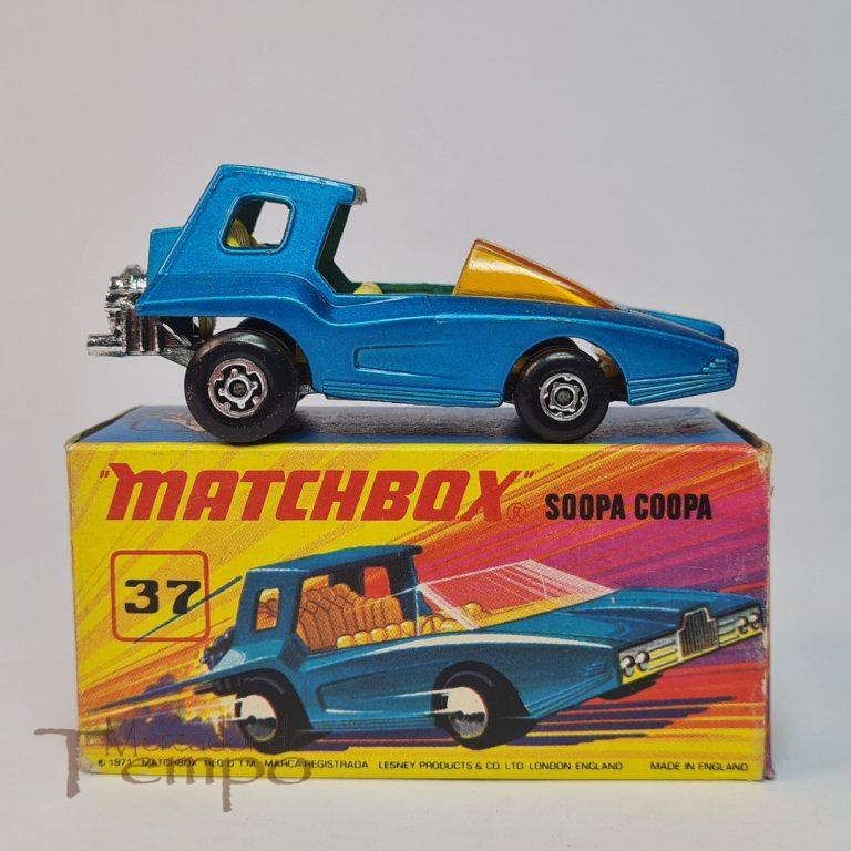 Miniatura Matchbox Soopa Coopa #37 caixa original