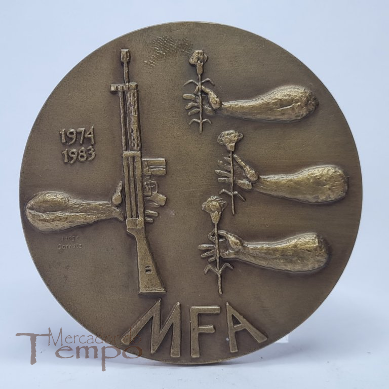 Medalha bronze 25 de Abril 9º convivio MFA 1983