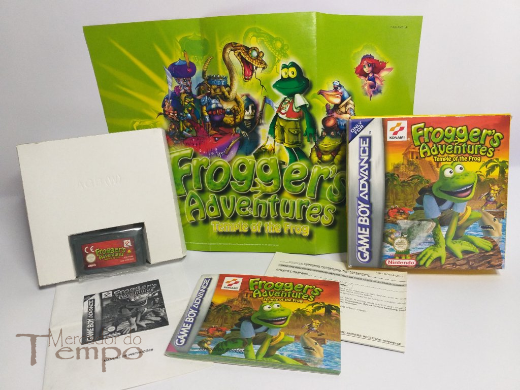 Nintendo GameBoy Advance, Froggers Adventures Temple of the frog