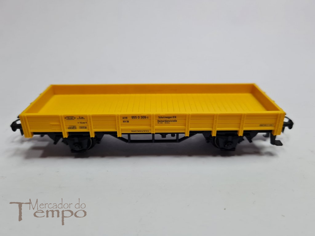 Comboios Marklin - Vagon amarelo transportador Ref.4471