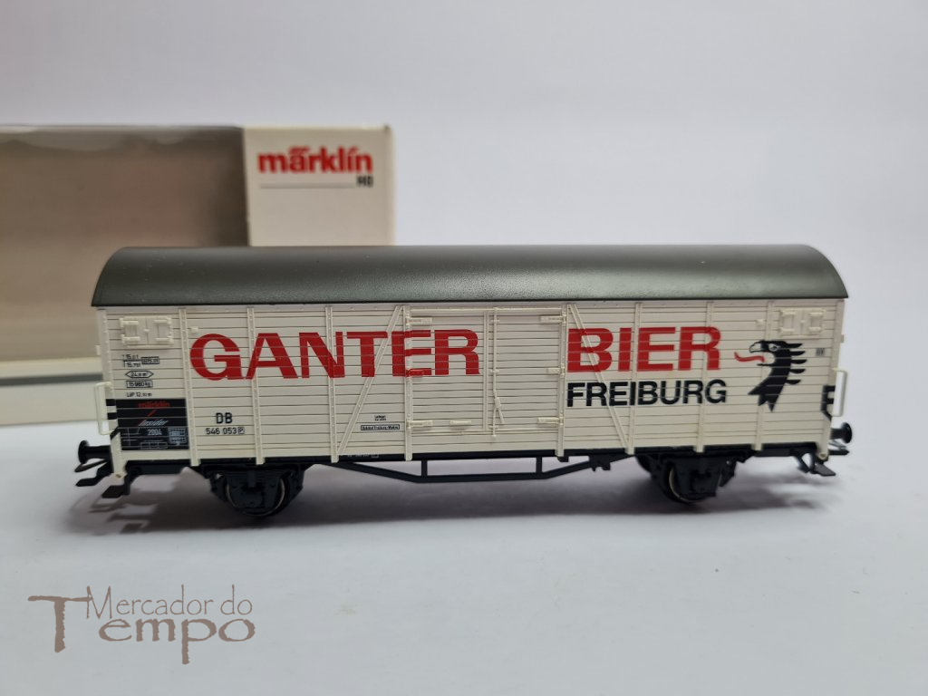 Comboios Marklin - Vagon Ganter Beer anual 2004 Ref.46201